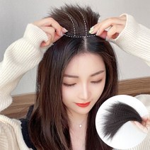 하이유니 볼륨업 헤어뽕 정수리 헤어피스 20cm, 라이트브라운, 1개