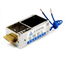 싱크대잠금 선반 서랍 안전 DC 12V 24V 전기 잠금 선형 솔레노이드 도어 금고 JF 1670DL 자 쇠 캐비닛, 12vdc