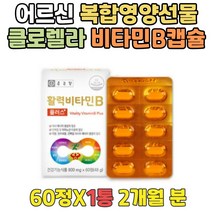 클로렐라 비타민B수용성 어르신 복합영양제 나이아신 고농축비타민B 모발 강화 영양제 엽산 비타민제 종합비타민B VITAMIN12 비오틴프리미엄 기억력감퇴 호모시스테인 영양제처방