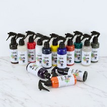 다뿌려 모자 염색약 모자염색 분사형 패브릭 신발 옷 가방 색복원 분무기 150ml, 옐로우