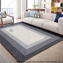 북유럽풍 대형 거실 카페트 사계절 극세사 소형 러그 매트 모음, 80×160cm + D