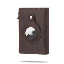 2021 for apple airtag wallet men 탄소 섬유 패션 id 신용 카드 홀더 rfid 슬림 airtag 슬라이드 지갑 디자이너 카드 소지자