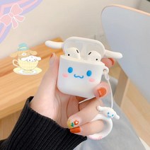 QooH 블루투스 이어폰 케이스 캐릭터 블루투스 이어폰 케이스, 디자인F