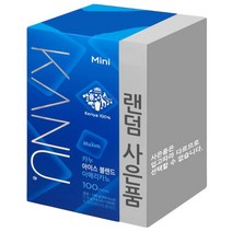 카누 아이스 블렌드 아메리카노 미니 100T 블랙커피 부드러운 대용량 커피 스틱커피