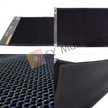 고탄력 쿠션매트 중 60x90cm 자동차바닥매트 업소용현관매트 더스트매트 출입구매트 사무실현관매트 흙털이매트