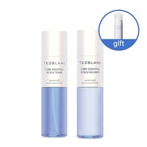 코어에센셜 리 블루 기초2종 미백기능성 주름개선 기능성 피부진정 각질케어 하와이 해양심층수 피부장벽강화 독일 더마테스트 인증, 1세트(2종)