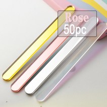 아이스메이커 제빙기 휴대용 캠핑 카페 다용도 가정용 업소용 급속 얼음 작은얼음 50pc 아이스크림 스틱 도구 DIY Popsicle Maker Mirrow Surface 11.0, [03] Rose  50pc, 03 Rose  50pc