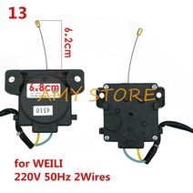 220V 50hz 유니버설 소형 세탁기 드레인 트랙터 견인기 밸브 모터 Haier Midea LG TCL Whirlpool LittleSw, 13 13