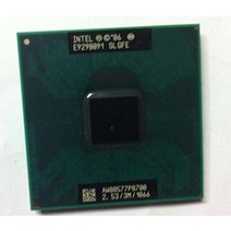 Intel 인텔 Core2 Duo P8700 CPU 모바일 2.53Hz 벌크 - SLGFE