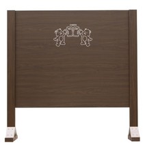 [생활의 지혜] 프린팅 인테리어 파티션 생산 공장 디자인 변경 가능 비 규격 생산 가능, C. 1200 x 1200, 06. 월넛색