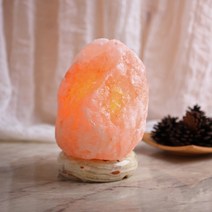 소금램프 6kg 히말라야 핑크솔트램프 암염램프 소금등 소금램프 빛과 소금