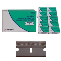 쭈bhnj__도루코 단면도 면도날 100P 박스 면도기 단면 화장도 면도칼 다용도♥hopenjoy!, ♥hopenjoy!