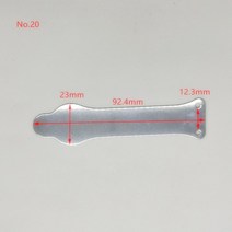 냉장고컴프레셔 냉동 압축기용 석션 및 방전 플래퍼 밸브, 24 No.20