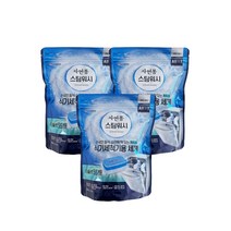 엘지생활건강 자연퐁 스팀워시 식기세척기 전용 타블렛 세제 10G X 55입, 550g, 3개