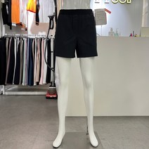 엘르골프 [2001안양점] 허리밴딩 여성 우븐 반바지