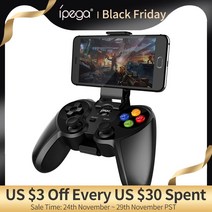 Ipega PG-9078 모바일 게임 컨트롤러 무선 블루투스 Gamepad 이동식 브래킷 스마트 폰 PC 2022 새로운, 한개옵션1, 한개옵션0