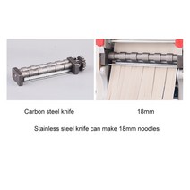 가정용제면기 업소용 국수기계 자동 전동 수동 fkr fkm stainless steel, 18mm, fkr240-24cm, 협력사