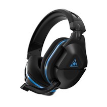 Turtle Beach Stealth 600 Gen 2 PS5 및 PS4 용 무선 게임 헤드셋 블랙 플립 음소거 마이크 PS5 PS4 PS4 Pro PC Switch (TV 모드) TBS-3140-01