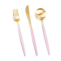 큐티폴 고아 핑크골드 디저트 3종 1인세트