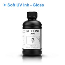 250ML LED UV 잉크 DX4 DX5 DX6 DX7 DX10 TX800 XP600 엡손 1390 L800 L1800 L805 R1800 R1900 수정 프린터, CHINA, Soft - Gloss
