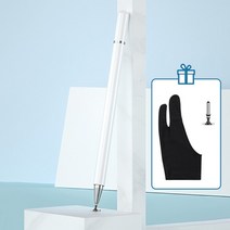 구조독 애플펜슬2세대 호환펜 아이패드 테블릿 펜 ipad iphone huawei xiaomi 애플 universal 2 in 1 터치스크린 펜, 하얀