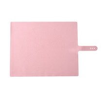 밀가루 반죽 패드 실리콘 가정용 베이킹 매트 패널 밀대 도마, 핑크개