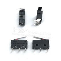 미니 마이크로 롤러 레버 암 SPDT 스냅 액션 로트 3A 250V AC 5A 125V NC-NO-C 풀리 3 피트 스트로크 리미, 08 W39_02 10pieces