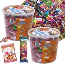 지우개연필+ 크리스마스 장식볼 초콜릿 스탬프 사탕 캔디 젤리 간식 모음 할로윈데이 동전초콜릿 크리스마스장식사탕, 4.이모지파티믹스 2kg