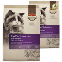 라이브잇 리얼오가닉 오가플러스 인도어케어 고양이 사료, 닭, 4개, 900g