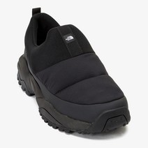 노스페이스 수판타 뮬 블랙 슬립온 구스다운 보온 신발 TNF UNI SUPANTA MULE