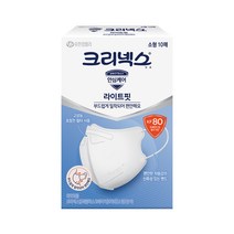 (소형)크리넥스 라이트핏 KF80 화이트 10매 20매 30매, 한박스(10매)