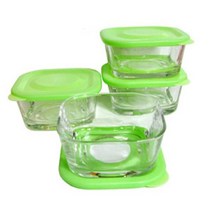 +[플렉스온]+냉동용기 반찬보관함 찬통 냉장고정리 반함 찬함 주방용품 수납[FLEXON], 핑크4단