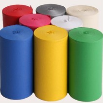 대형사고 화재방지 보온테이프 100mm 가스 외장 PVC, 1개, 미색