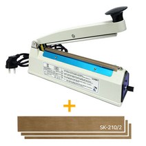 삼보테크 러브러 실링기 비닐밀봉기 포장기 소모품1조 + 테프론천 3 + 2mm SK-210, 테프론천3+SK-210_2mm