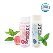 다이어트 사탕 무설탕 자일리톨 허브민트 복숭아 피치 쏘쿨캔디 2종 입냄새제거 장거리 운전 졸음 캔디, 쏘쿨캔디_민트 멘톨향 1개, 상세페이지 참조