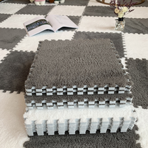 매트 퍼즐매트 거실 대형 태권도장 거실바닥 아이방 놀이 조립 놀이방, 블랙