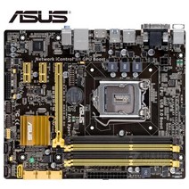 메인보드 마더보드 데스크탑 마더 보드 ASUS B85MG 메인 DDR3 LGA 1150 컴퓨터 사용 PC, 01 마더 보드