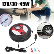 자동차 공기 펌프 260psi 12v 미니 압축기 타이어 팽창기 도구 전기 X9s4, 01 Black