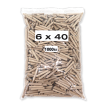 목다보 목심 나무못 6mm 6x40 1000개