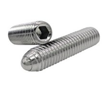 1-10PCS 미터 나사 M3 M4 M5 M6 M8 m10 m12 m16 스테인레스 스프링 플런저 세트, M6X12 10개