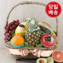 927 낮 12시 퀵배송 마감과일선물세트 웰빙 과일바구니(수도권 당일전국 익일)(토일 휴무) -인증