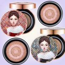 철벽녀 쿠션 시즌10 뷰티피플 커버력좋은 단백질앰플 광채 블랙로즈 안묻는 쿠션 리필, 블랙 퀸 본품 21호
