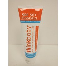 선크림 씽크 베이비 세이프 선크림 SPF 50 3온스 EXP 03/2022