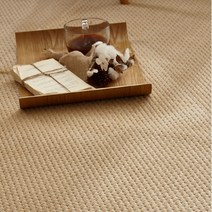 가온길카페트 센스 라운드 사각러그 100x150cm 카페트 매트 냉기차단 포인트 인테리어