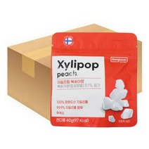 자일리팝 복숭아향 40g 50개입 1박스 동국제약 무
