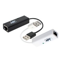 엠비에프 USB2.0 유선 랜카드/MBF-LAN20BK/이더넷 아답터/자동설치/랜포트 생성/무전원/RJ-45 8P8C 포트/플러그앤 플, 블랙(MBF-LAN20BK)
