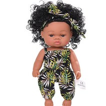리본돌 인형 프리미엄 구체관절 애착 실리콘 Born Real Bebe Reborn, 01 35CM, 04 green