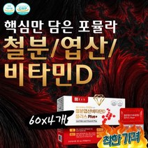 임산부 철분제 디 영양제 헤모글로빈 철 햄철 산모 준비