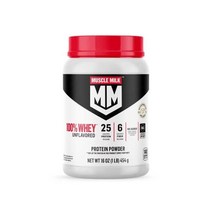 126792 머슬 밀크 100% 유청 단백질 파우더 무가향 1파운드 12인분 25g 단백질 6g 섬유 무첨가 감미료 무첨가 무첨가 스포츠용 NSF 인증 포장은 다