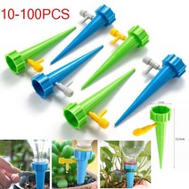 비닐하우스 자재 하우스용 비닐 클립 커넥터 10-100pcs 드립 관개 세트 온실 실내, 100pcs 녹색